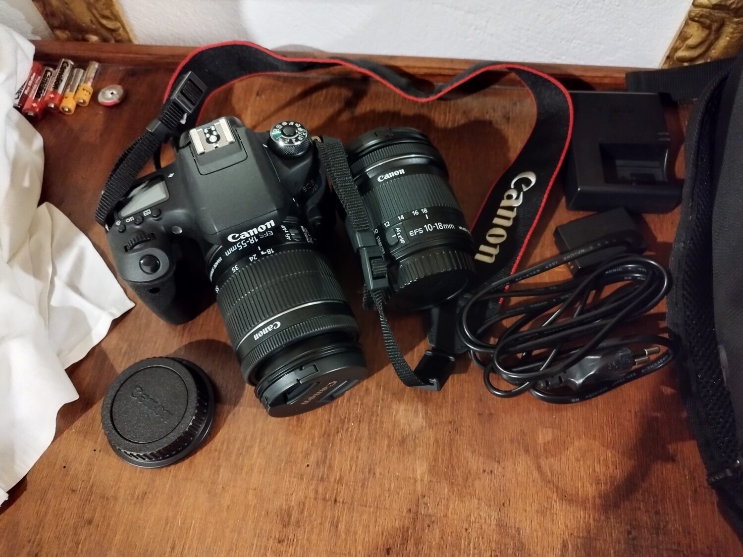 Canon EOS 760D Πλήρες Πακέτο με 2 Φακούς