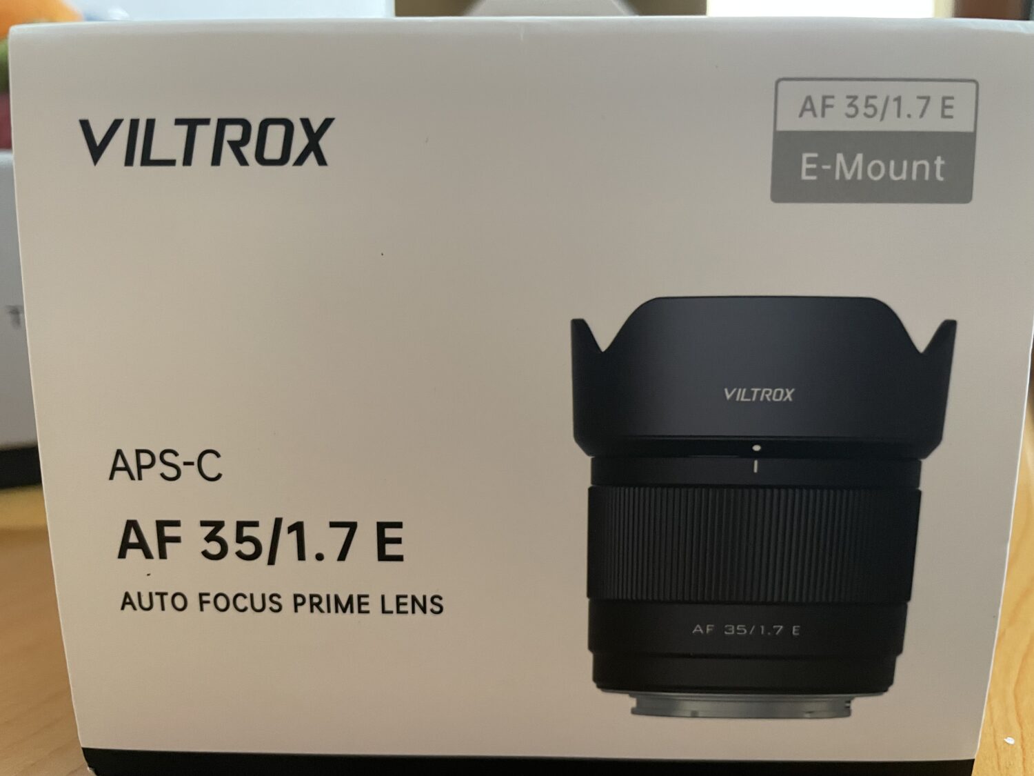 Viltrox af 35mm f1.7 e