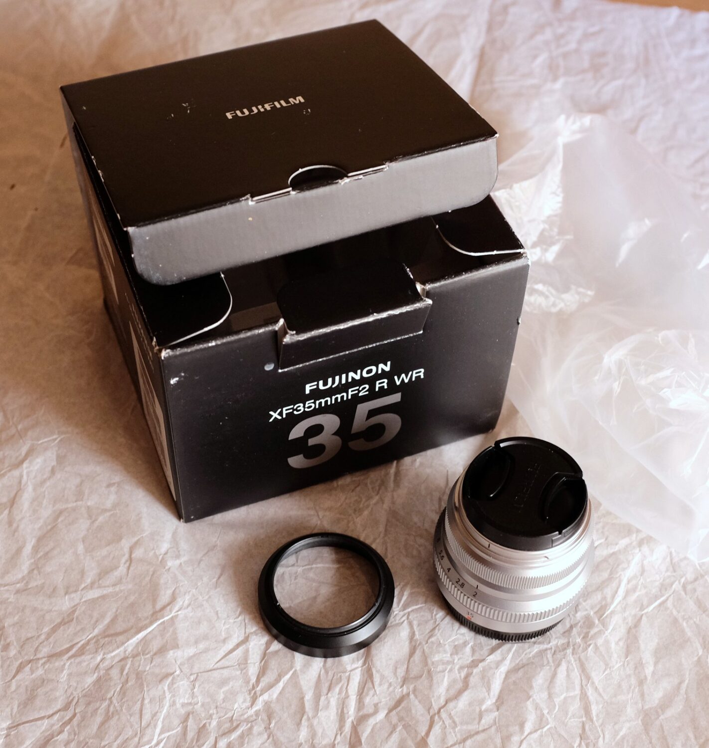 FUJINON XF 35MM F/2 R WR Silver