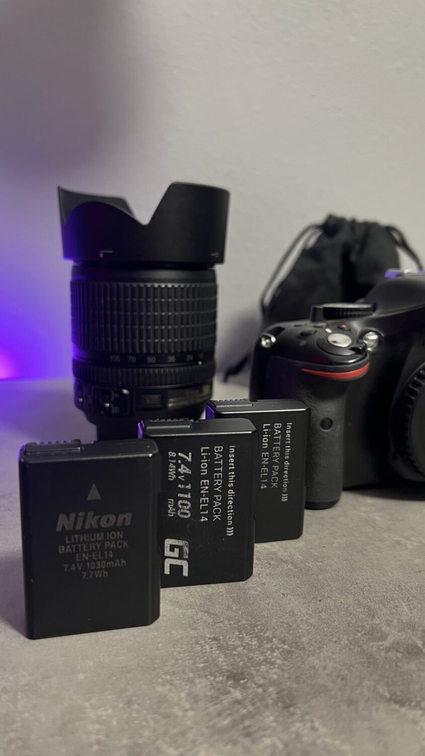 Nikon D5200 & Nikon 18-105mm