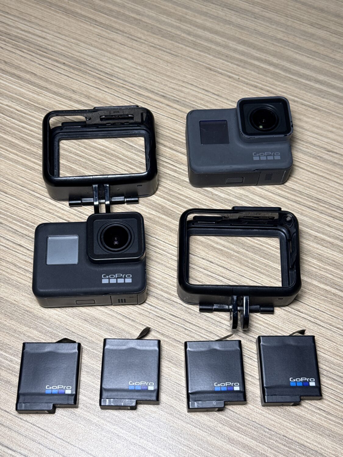 GoPro 7 Black και hero 5